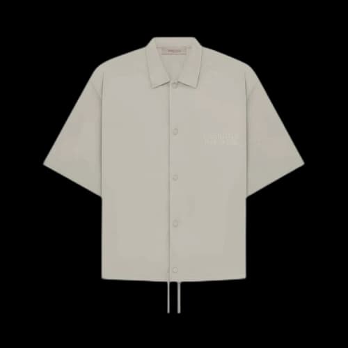 Fear of God Essentials Short-Sleeve Nylon Shirt 'Seal'