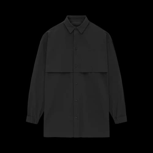 Fear of God Essentials Military Nylon Overshirt Black