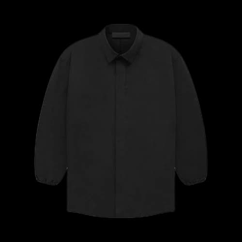 Fear of God Essentials Button Down Shirt 'Black'