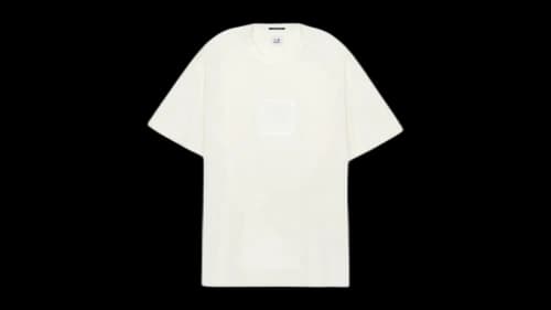C.P. Company Center Logo S/S T-Shirt White