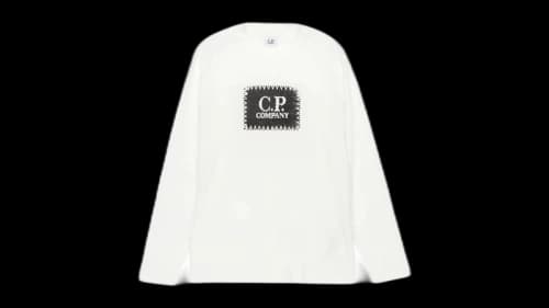 C.P. Company Long Sleeve T-Shirt White