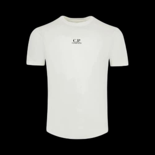 C.P. Company Artwork Logo T-Shirt 'Gauze White'