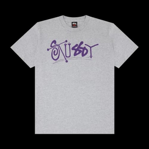 Stussy Combo Tee 'Grey'