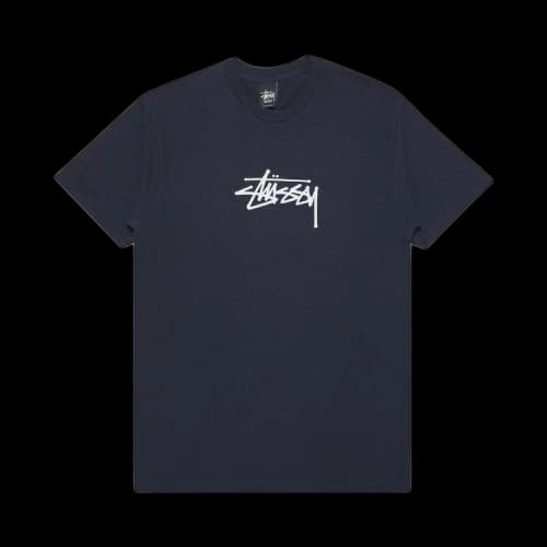 Stussy Basic Stock Tee 'Navy'