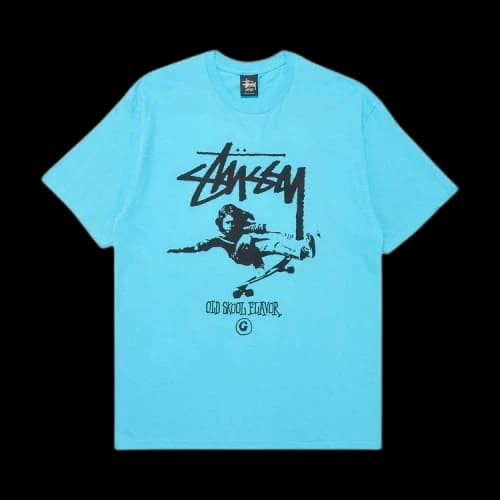 Stussy Stock Skater Tee 'Blue'