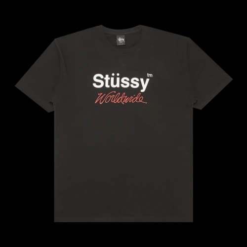 Stussy Worldwide Tee 'Black'