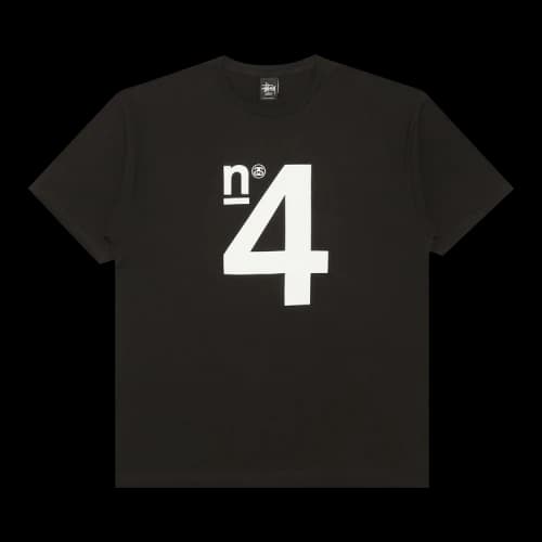 Stussy N4 Tee 'Black'
