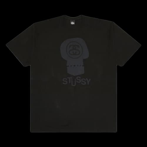 Stussy Link Skull Tee 'Black'