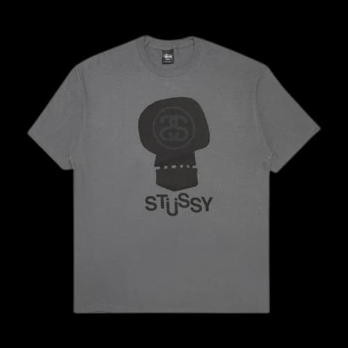 Stussy Link Skull Tee 'Black'