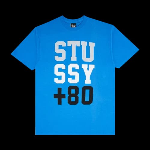 Stussy +80 Tee 'Blue'