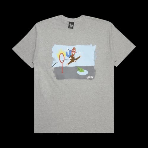 Stussy SS Ring Of Fire Tee 'Charcoal'