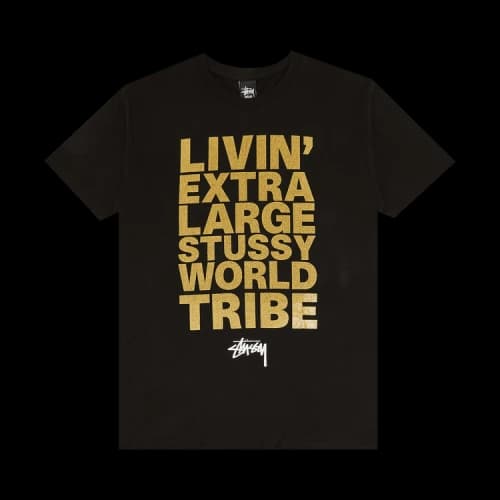 Stussy Livin' XL Block Tee 'Black'