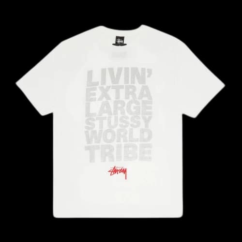 Stussy Livin' XL Block Tee 'White'
