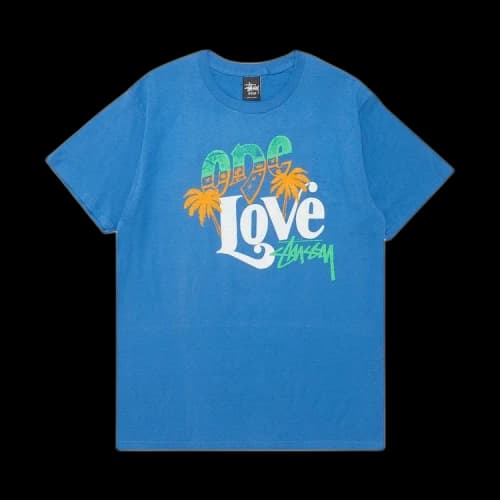Stussy One Love Stock Tee 'Royal Blue'