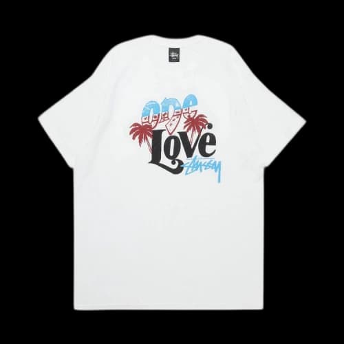 Stussy One Love Stock Tee 'White'