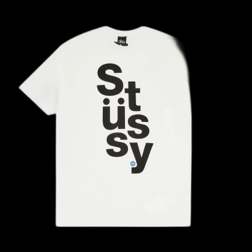 Stussy Stack Tee 'White'