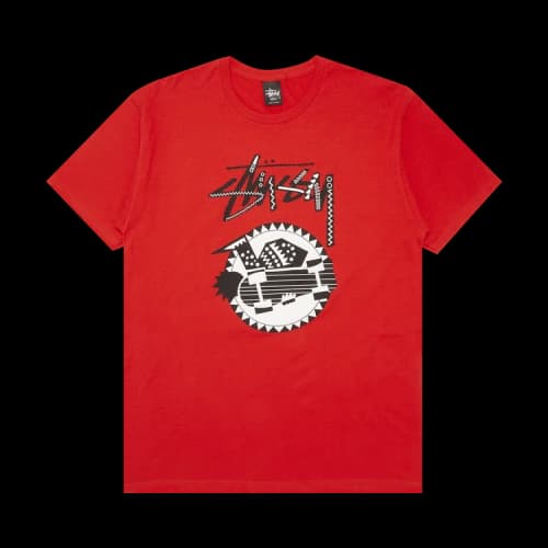 Stussy Tribal Sk8 Tee 'Red'
