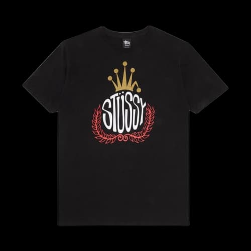 Stussy Crown Wreath Tee 'Black'