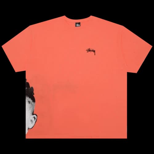 Stussy Hippy Head Tee 'Pale Red'