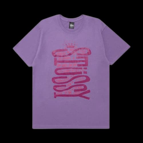 Stussy Sideways Tee 'Purple'