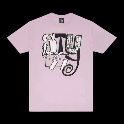 Stussy Mix Tee 'Pink'