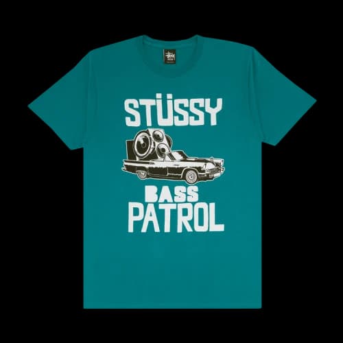 Stussy Bass Patrol Tee 'Teal'
