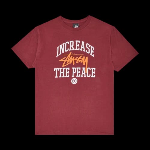 Stussy ITP Athletic Tee 'Dark Red'
