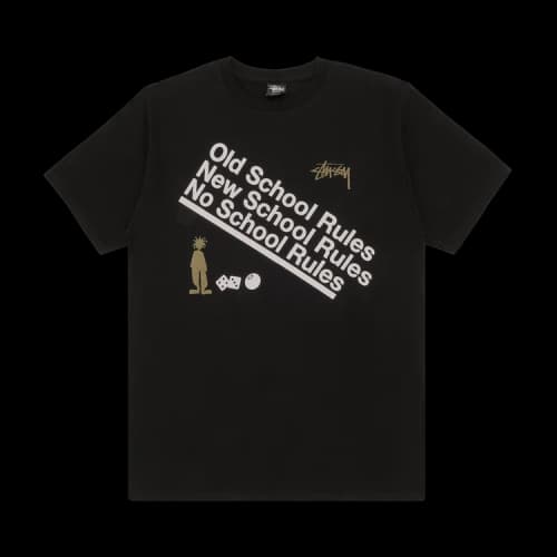 Stussy Rules Tee 'Black'