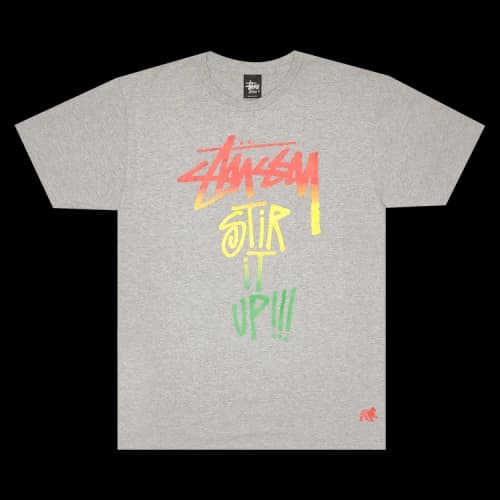 Stussy Stir It Up! Tee 'Grey Heather'