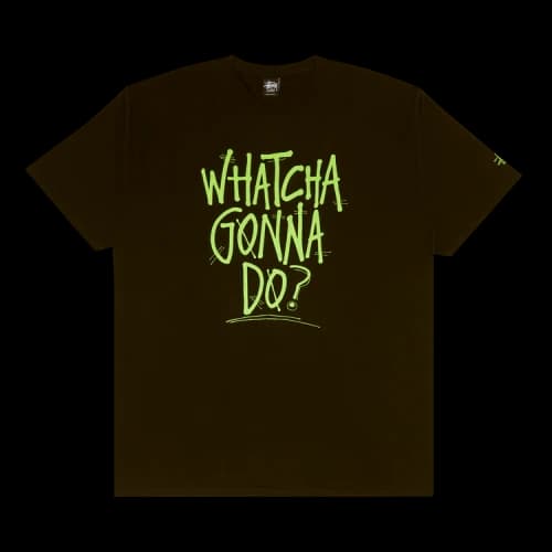 Stussy Whatcha Gonna Do? Tee 'Black'