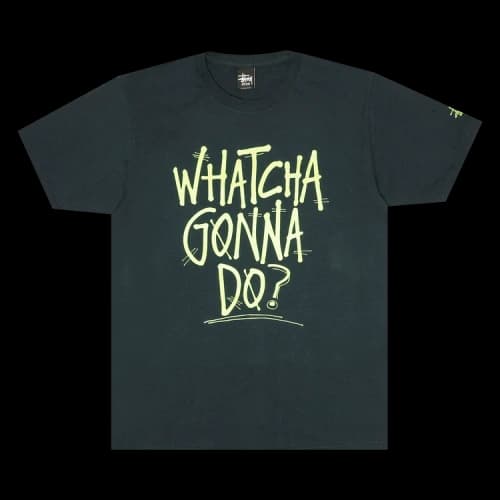 Stussy Watcha Gonna Do? Tee 'Dark Teal'
