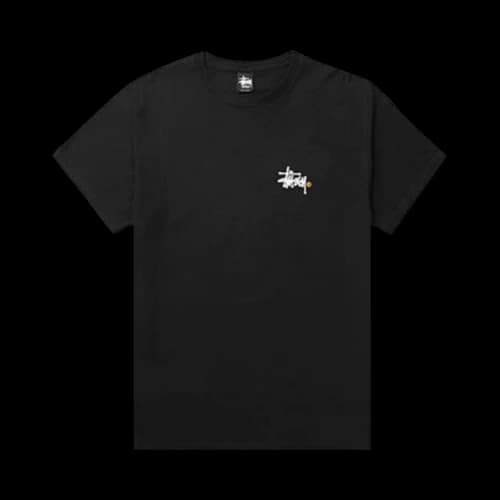 Stussy Basic Logo Tee Yellow C 'Black'