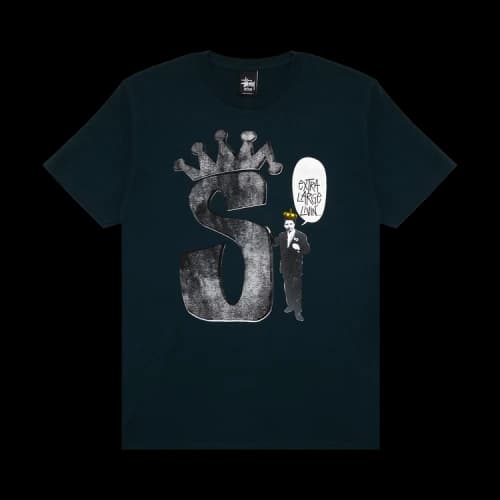 Stussy S Crown Livin' Tee 'Dark Teal'
