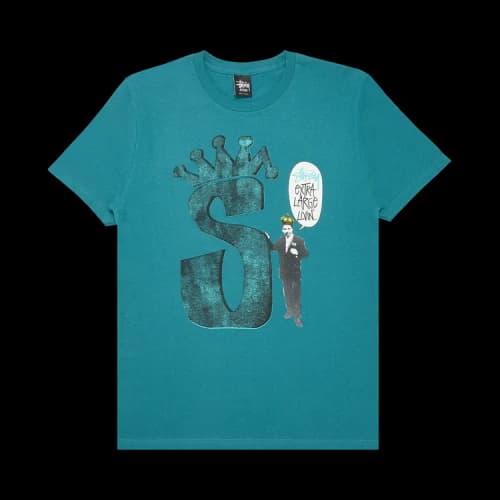 Stussy S Crown Livin' Tee 'Teal'