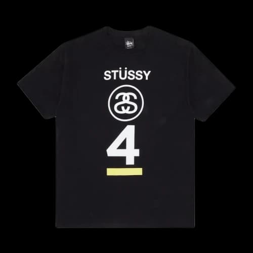Stussy 4 Stack Tee 'Black'