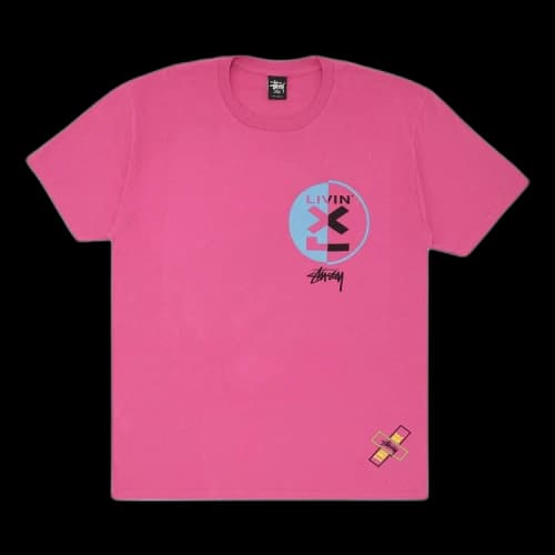 Stussy Power Tee 'Pink'