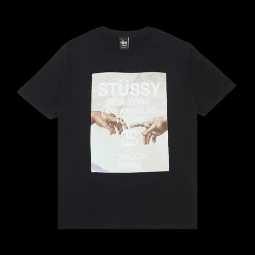 Stussy Creation World Tour Tee 'Black'