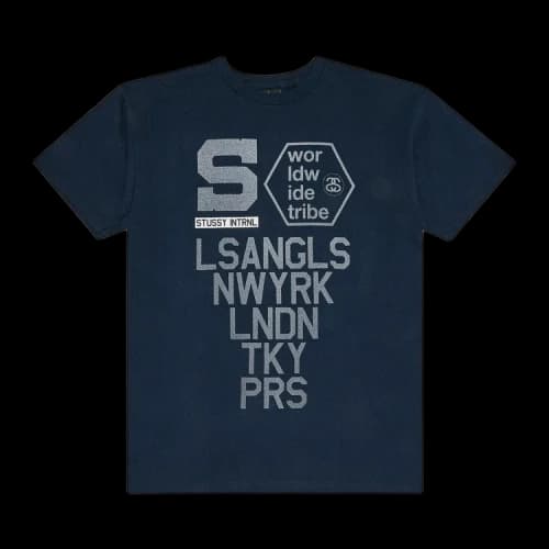 Stussy INTRNL WT Tee 'Navy'