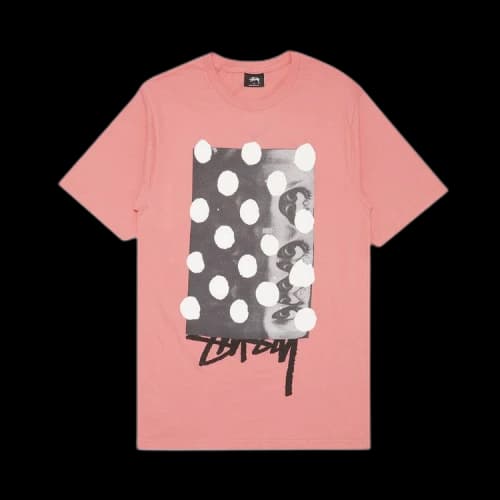 Stussy Eye Dots Tee 'Pink'