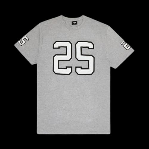 Stussy Jersey Tee 'Grey Heather'