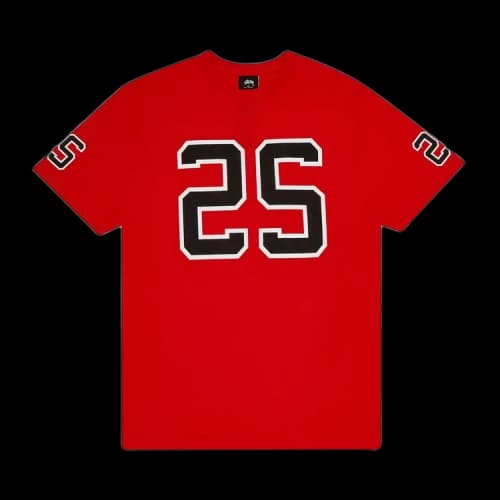 Stussy Jersey Tee 'Red'