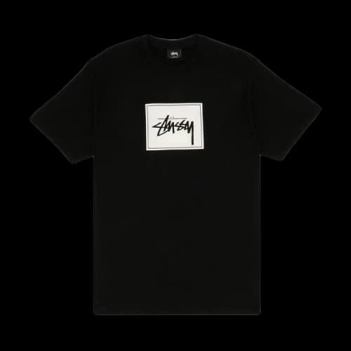 Stussy Stock Box Tee 'Black'