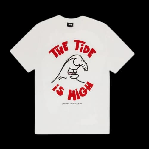 Stussy High Tide Tee 'White'