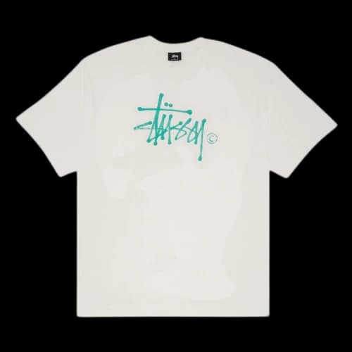 Stussy Water Stock Tee 'White'