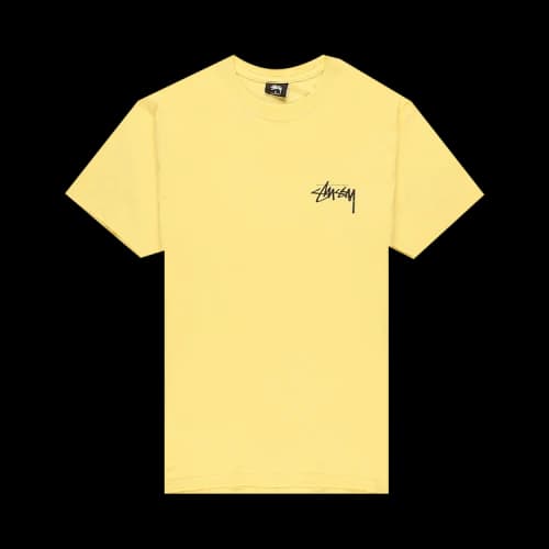 Stussy Shrooms Tee 'Yellow'