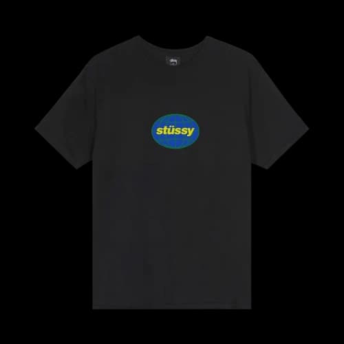Stussy Global Pigment Dyed Tee 'Black'