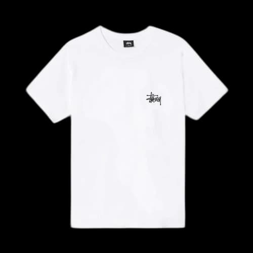 Stussy Basic Tee 'White'