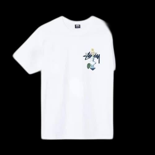 Stussy Psychedelic Tee 'White'