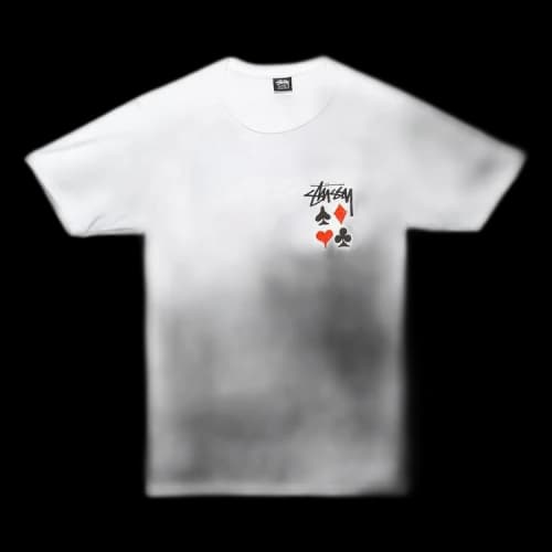 Stussy Full Deck 2 Tee 'White'