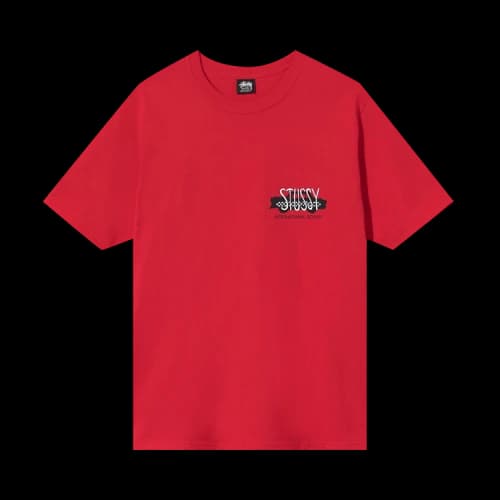 Stussy Taxi Cab Tee 'Red'